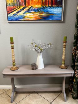 Console Buffet Table