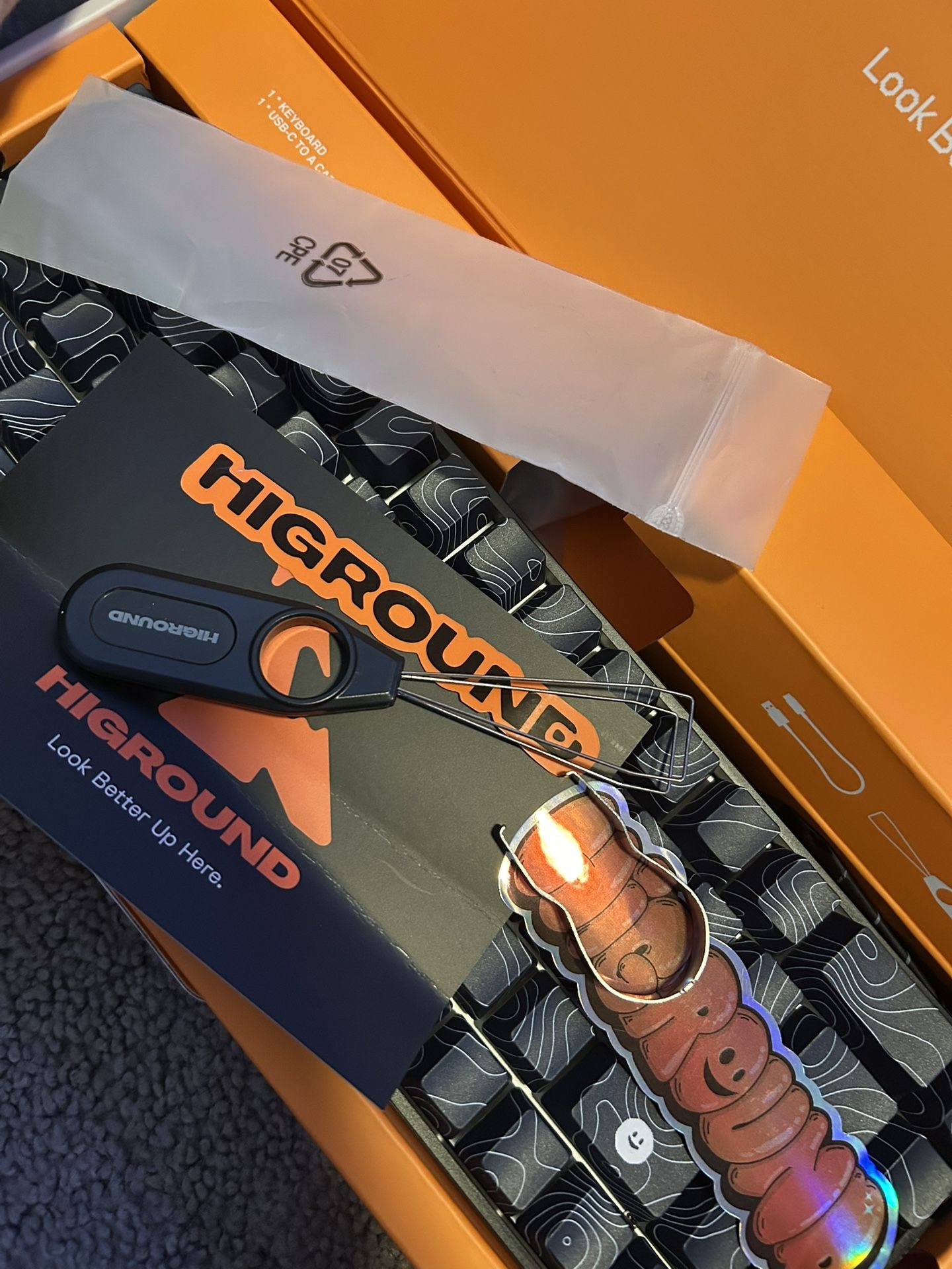 Higround Performance Base 65 Black Ice Keyboard