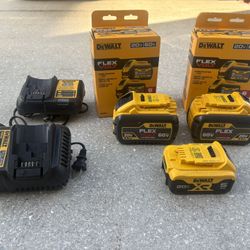 DeWalt Mower, Batteries and Charger 