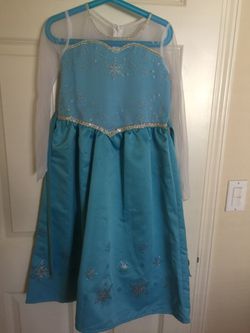 Princess Elsa costume dress size 8