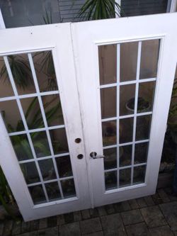 Doble Metal French Doors