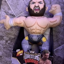 AEW Wrestling Buddies - Kenny Omega - The Official LJN Wrestling Buddy Plush NEW