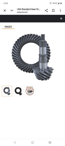 USA Standard Gear Ring and Pinion Set