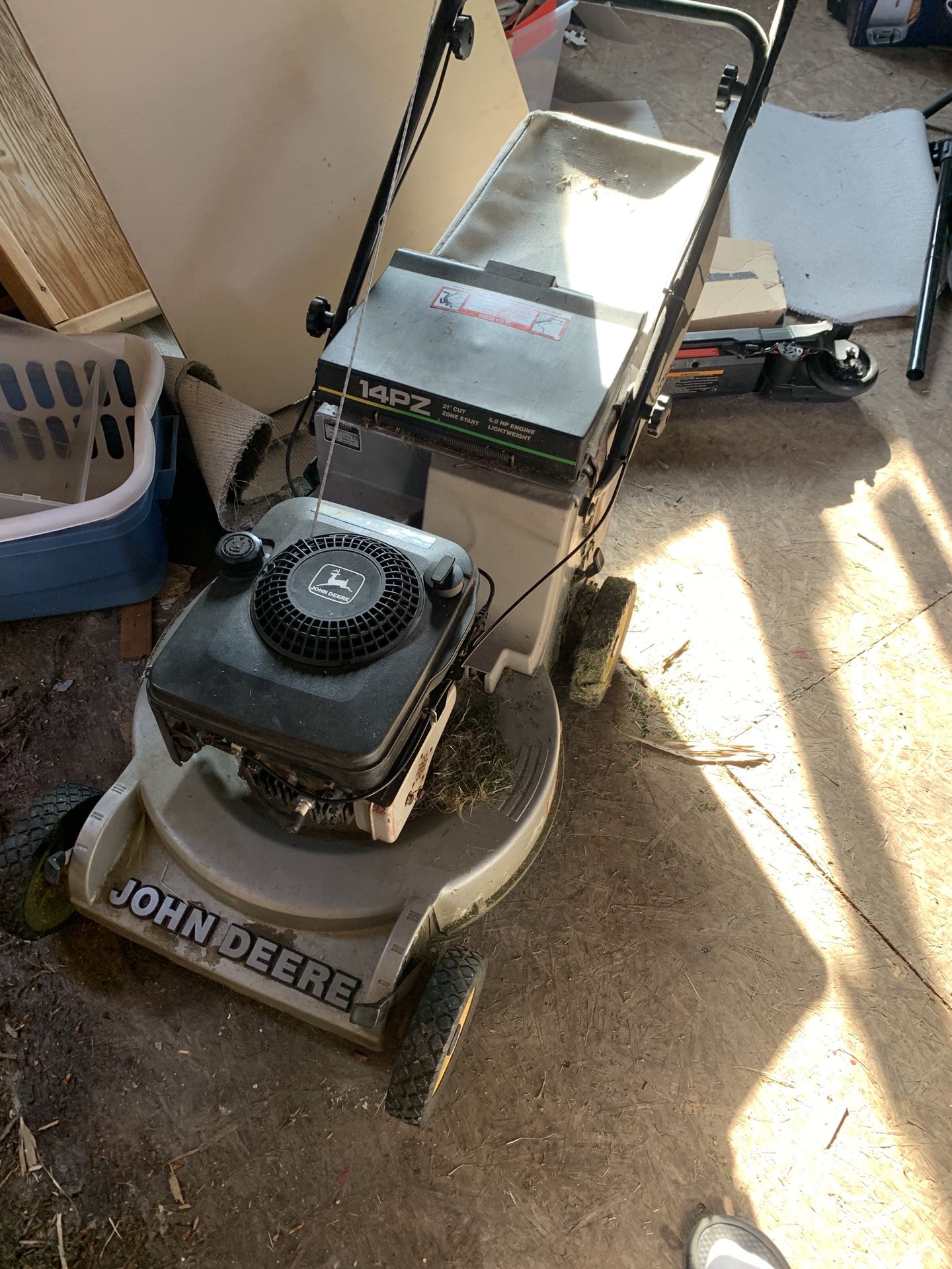 John deere lawn mower