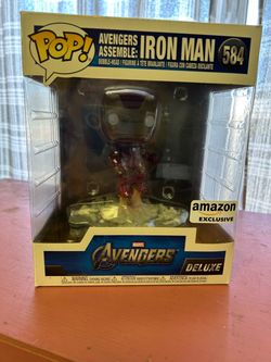 Funko pop! Deluxe Marvel-Avengers Assemble: Iron Man #584