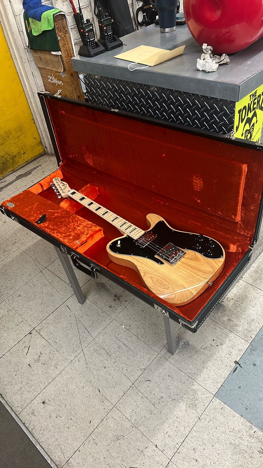 2012 Fender ‘75 Block Tele-bration 60th Anniversary Telecaster Electric Guitar