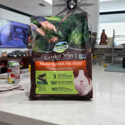 NEW 8lb Bag Oxbow ADULT GUINEA Pig Food Garden Select 