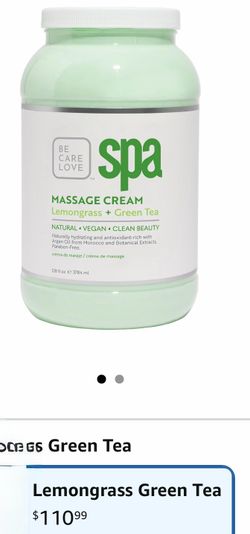 MASSAGE CREAM Lemongrass + Green Tea