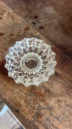Glass ash tray France