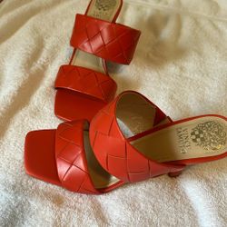 Vince camuto orange heel sandal