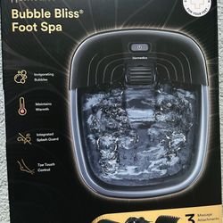Bubble Blues Foot Spa