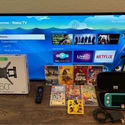 Tv & game system bundle