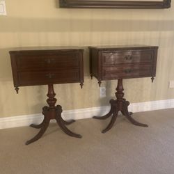Antique Duncan Phyfe Night Stands 
