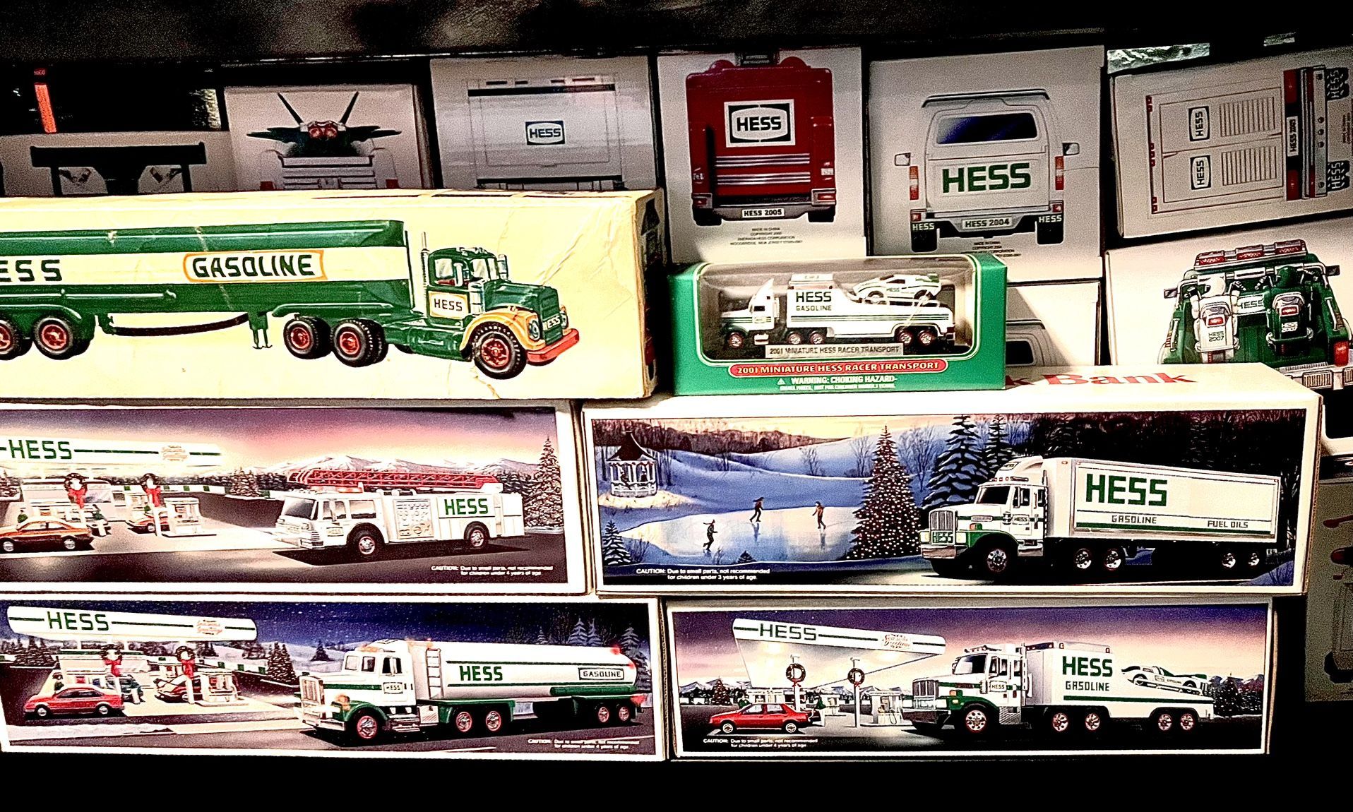 2000 And 2004 Hess Trucks