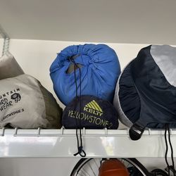 Tents And Sleeping Bags