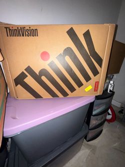 2 Lenovo thinkvision 24” LCD 1080p60Hz HDMI