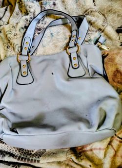 Large Cinderella blue purse