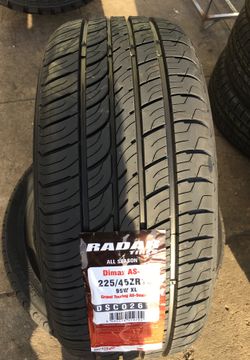 18” 225/45R18 2 tires