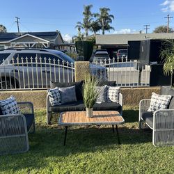 Patio set outdoor brand new furniture
