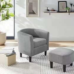 Ottoman Ancient Chair, Grey 