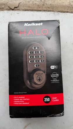 Kwikset Halo WiFi keypad smart lock
