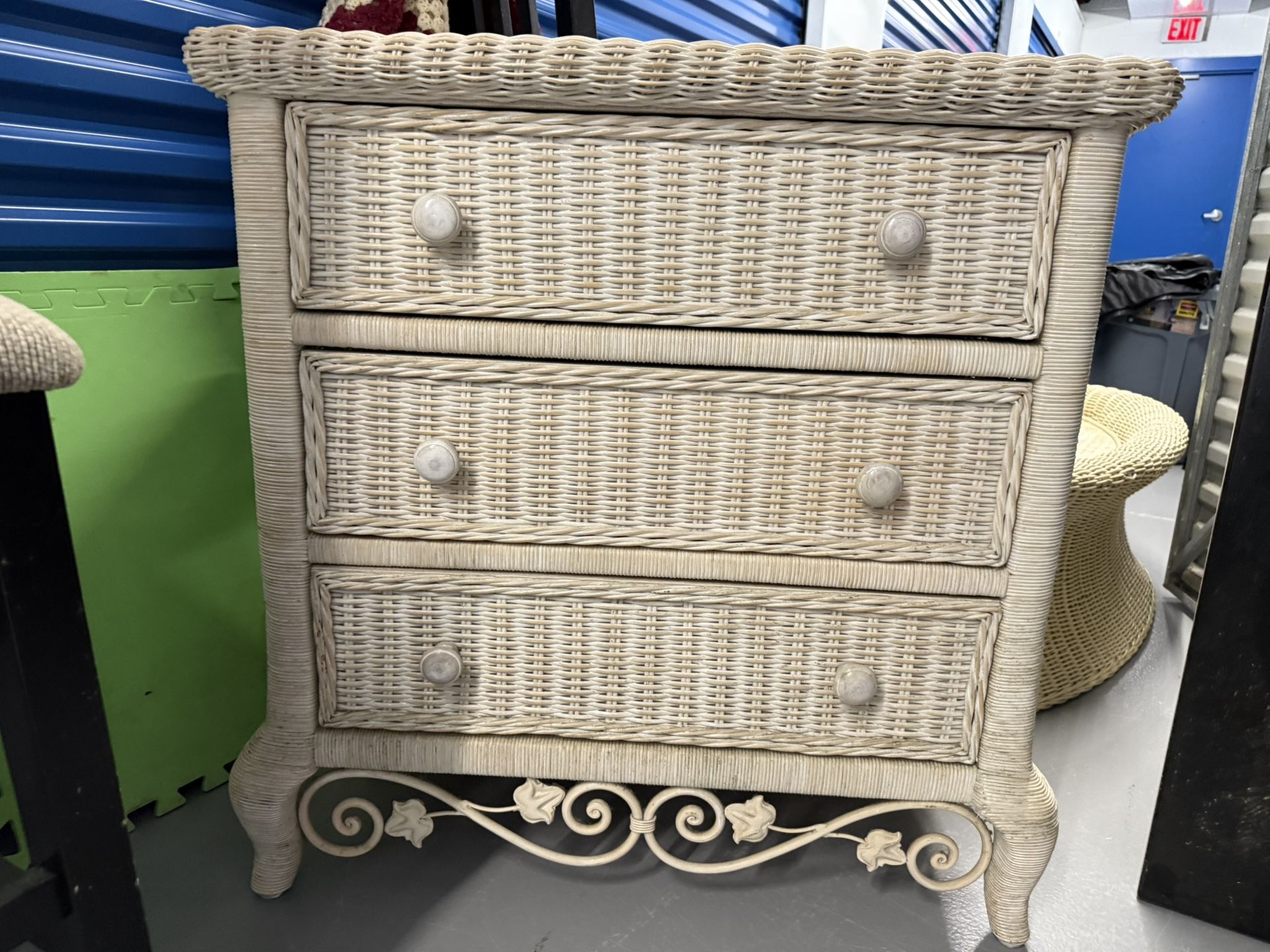 Wicker Dresser