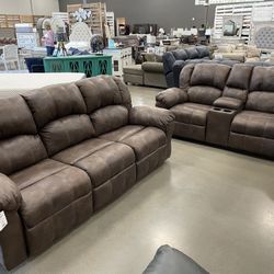 Reclining Sofa And Love Seat