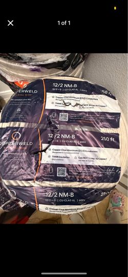 12/2 ALUMINUM wire 250ft