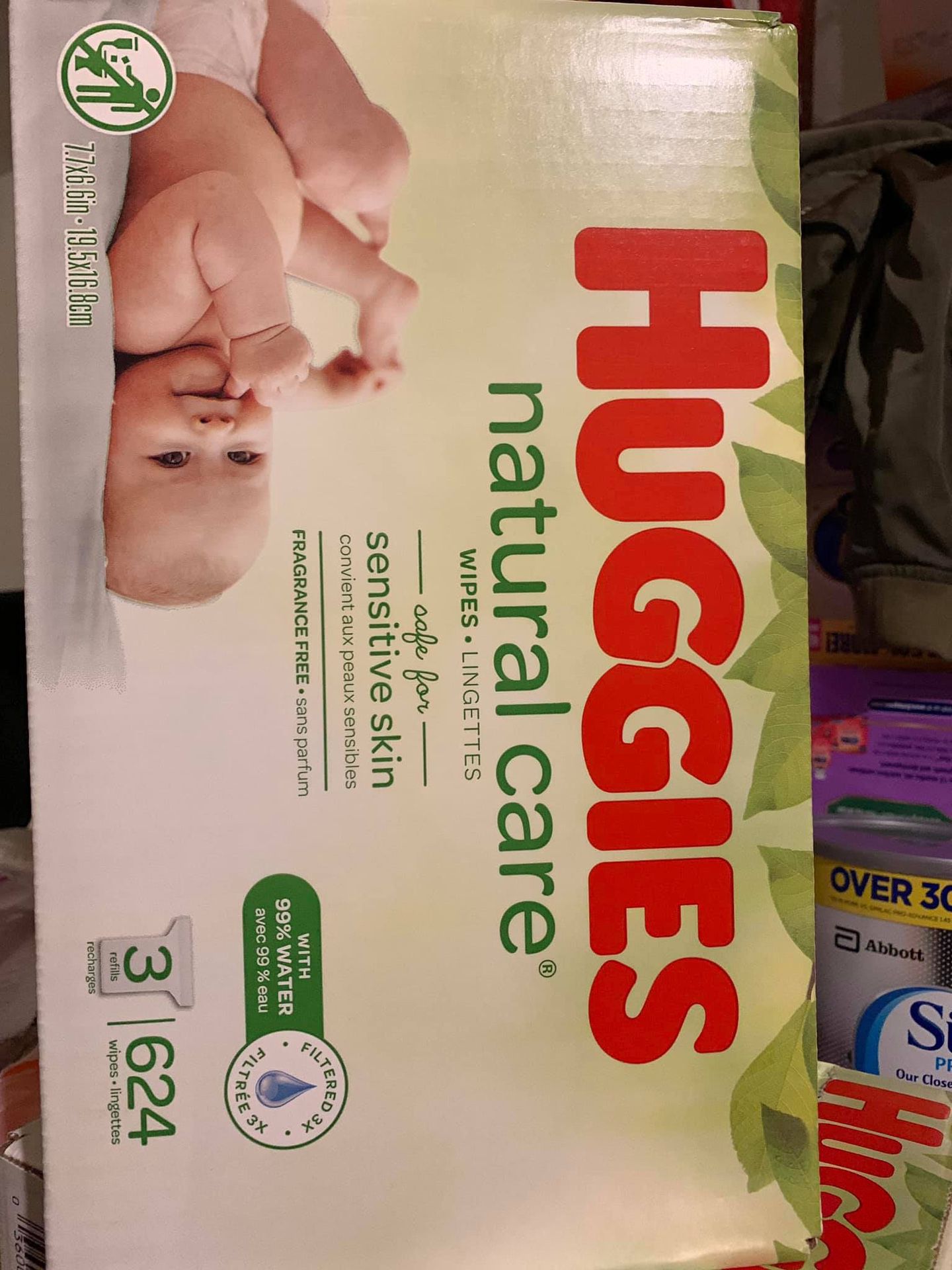 Huggies wipes-natural Care