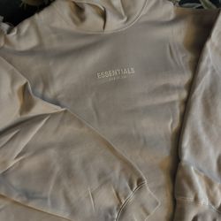 Wheat 2xl Fear Of God Essentials Fog Hoodie NWT