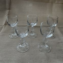 Cordial/Small Wine Glasses