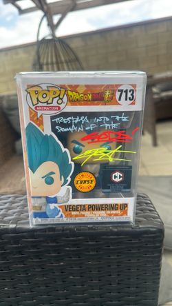Vegeta Chase signed authenticated