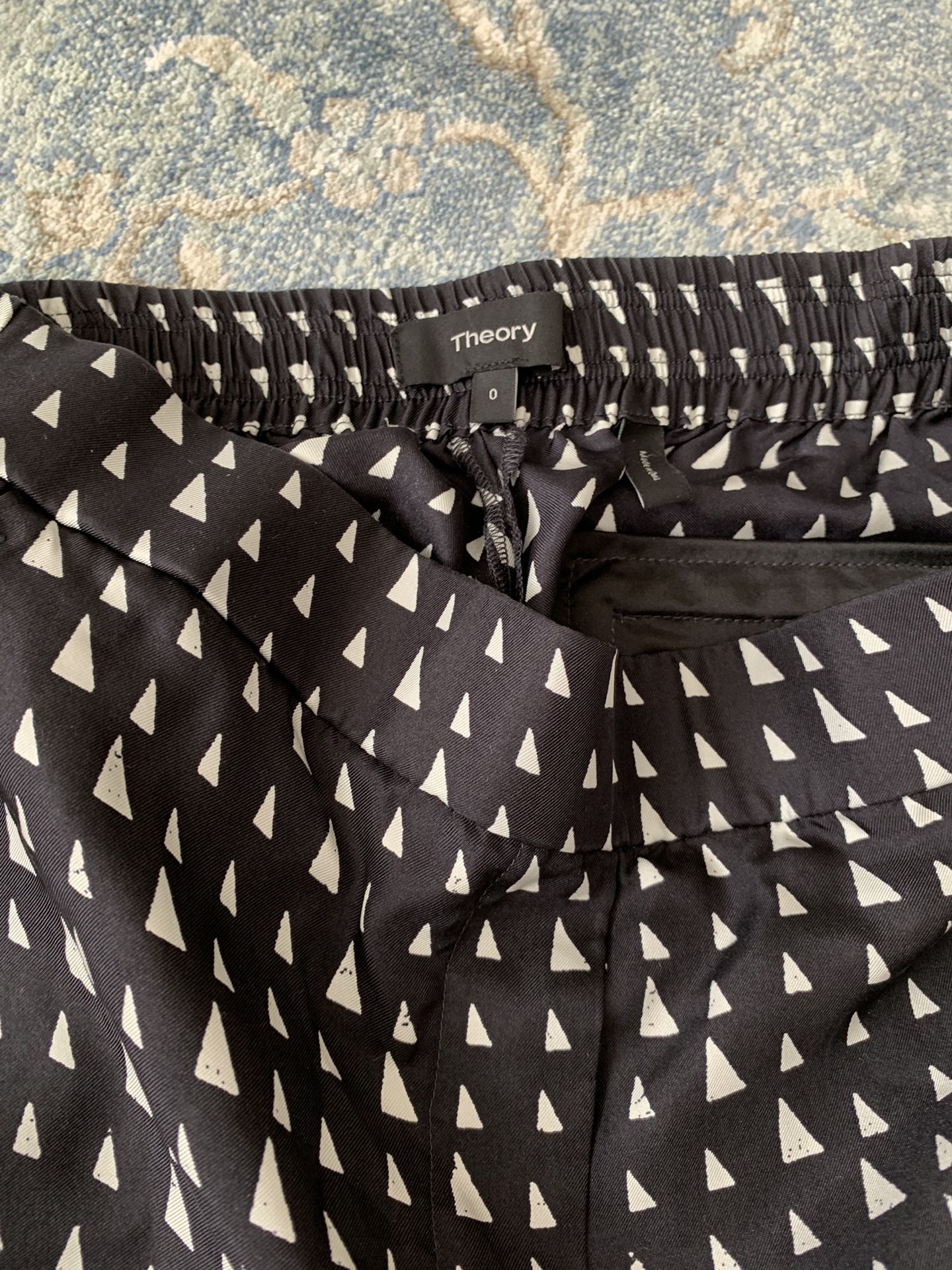 Theory Pants Silk size 0