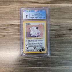 Clefairy #5 Base Set Unlimited Cgc 9