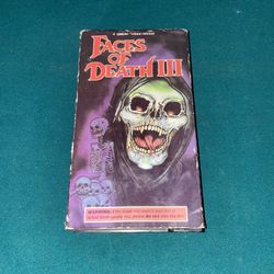 Faces of Death VHS