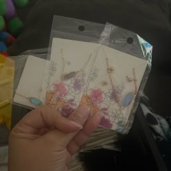 Combination Of Earrings And Bracelets Over 30 CT