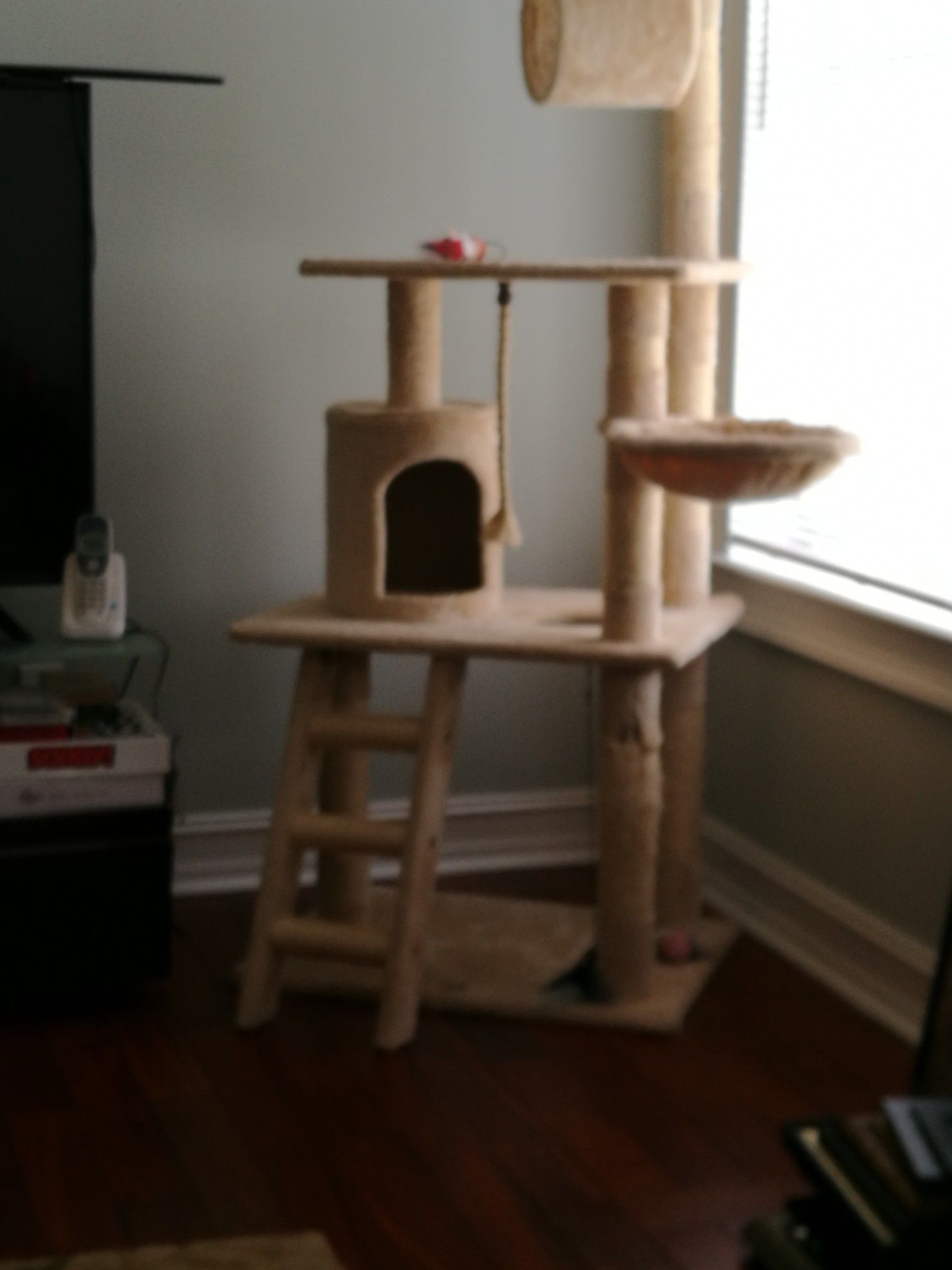 Cat Condos 4-level Cat Lounger House