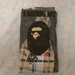 A Bathing Ape Check Tee Bape x Burberry Shirt Medium