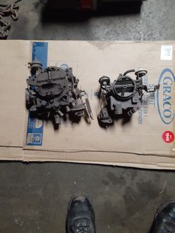 Two GM Carburetors Vintage