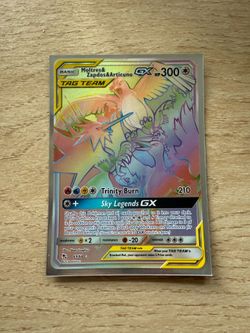 Pokemon Hidden Fates Moltres and Zapdos and Articuno GX (Secret)  69/68