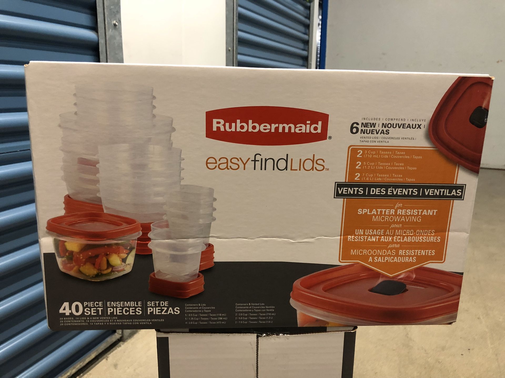 Rubbermaid Easy Find Lids