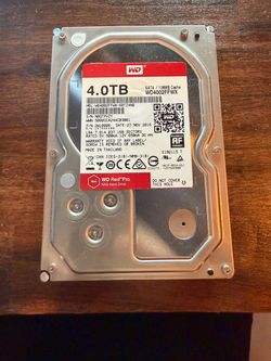 4TB WD Red Pro