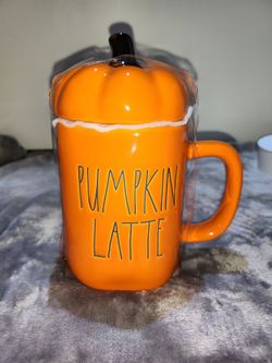 Rae Dunn Pumpkin Latte mug