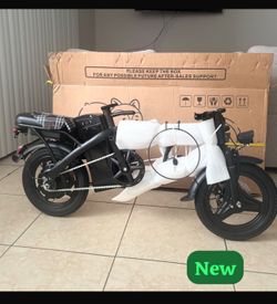 New e bike