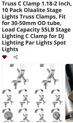 Lighting  C Clamp’s