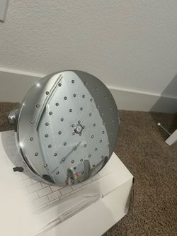 Eva Moen rain shower head with downrod