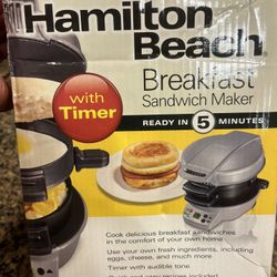 Hamilton Beach Sandwich Maker