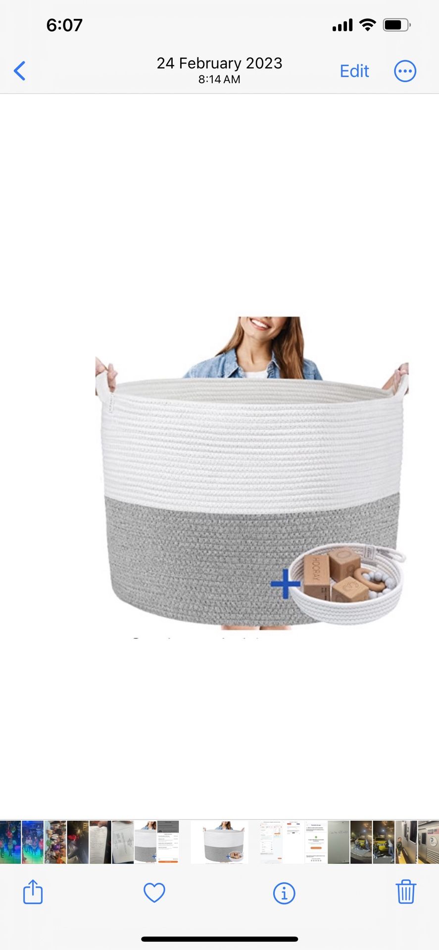 β’ Wholesale Deal: Extra Large Baskets (70available)