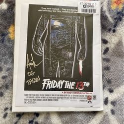 OG Jason Signed Autographed Photo