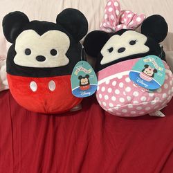 Mickey And Minnie Squish mellows